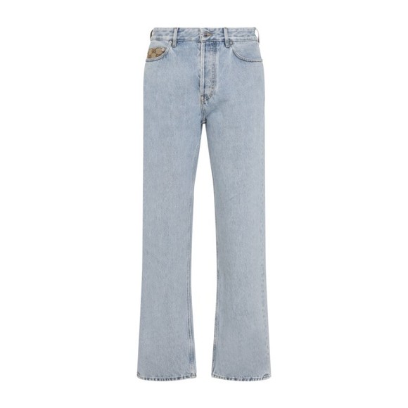 Gucci Light Blue Denim Trousers - NWT - Picture 1 of 3
